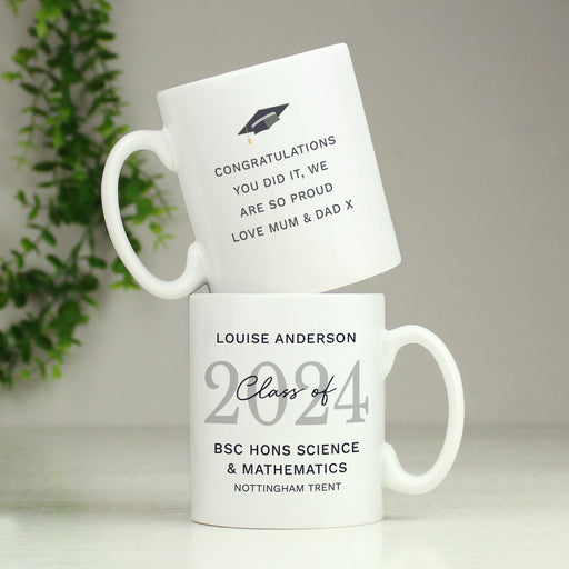 Personalised Class of Graduation Mug - The Gift Cabin UK