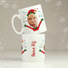 Personalised Photo Upload Christmas Elf Mug - The Gift Cabin UK