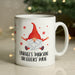 Personalised Red Gonk Christmas Mug - The Gift Cabin UK