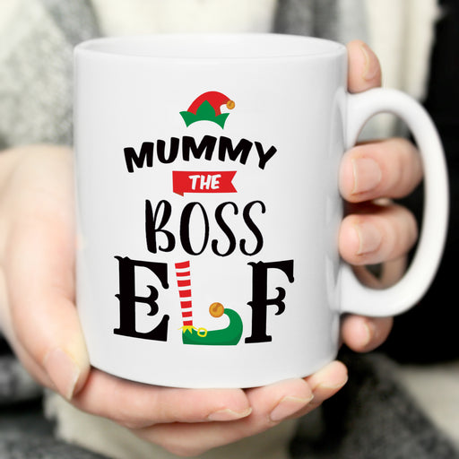 Personalised Elf Christmas Mug - The Gift Cabin UK