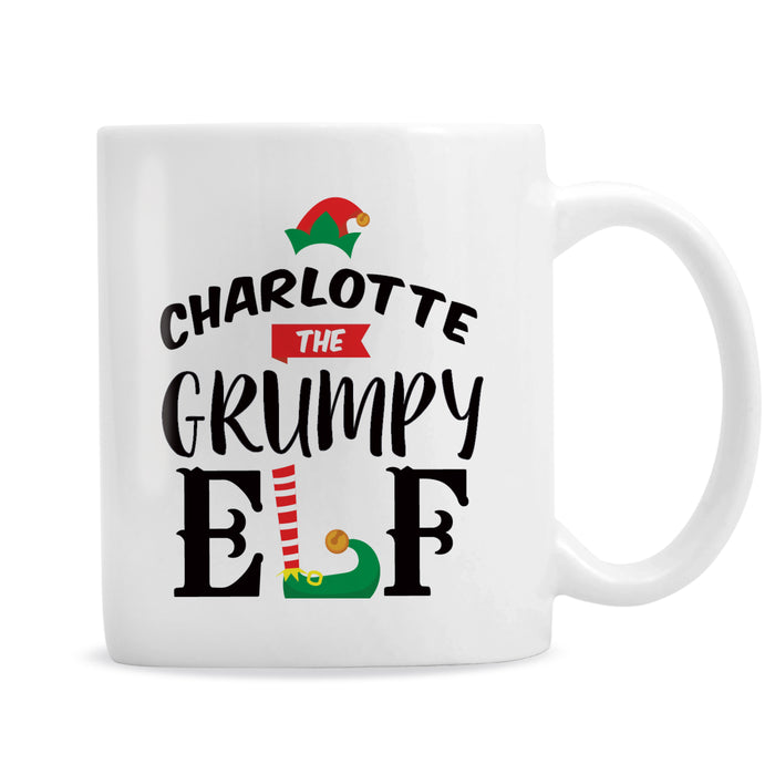 Personalised Elf Christmas Mug - The Gift Cabin UK