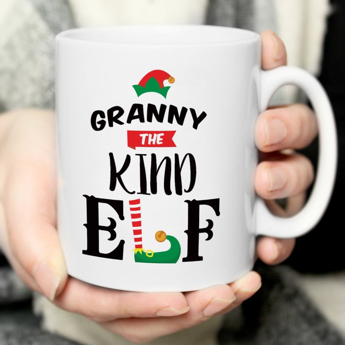 Personalised Elf Christmas Mug - The Gift Cabin UK