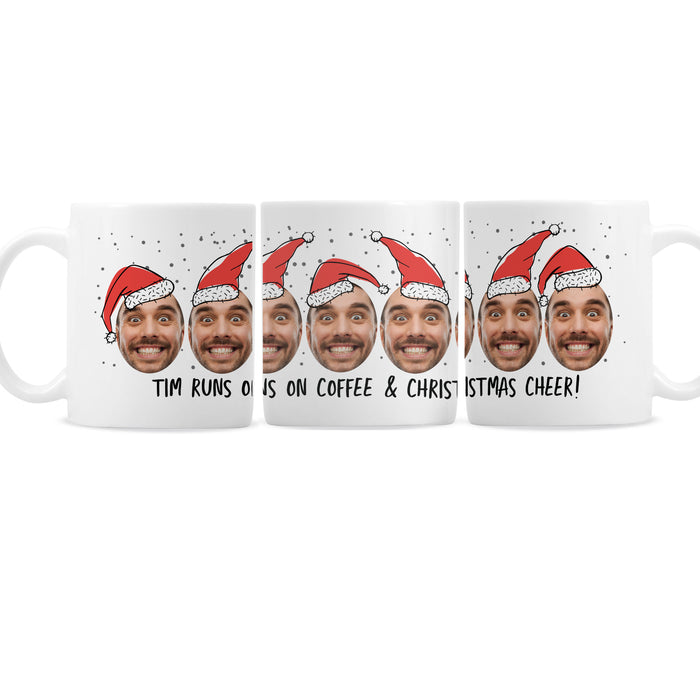 Personalised Photo Upload Santa Mug - The Gift Cabin UK