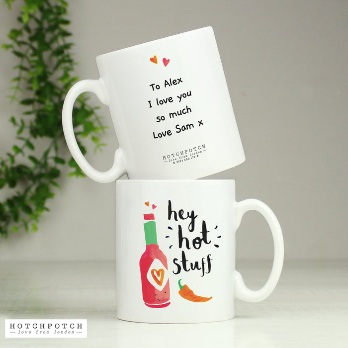 Personalised Hotchpotch Hot Stuff Mug - The Gift Cabin UK