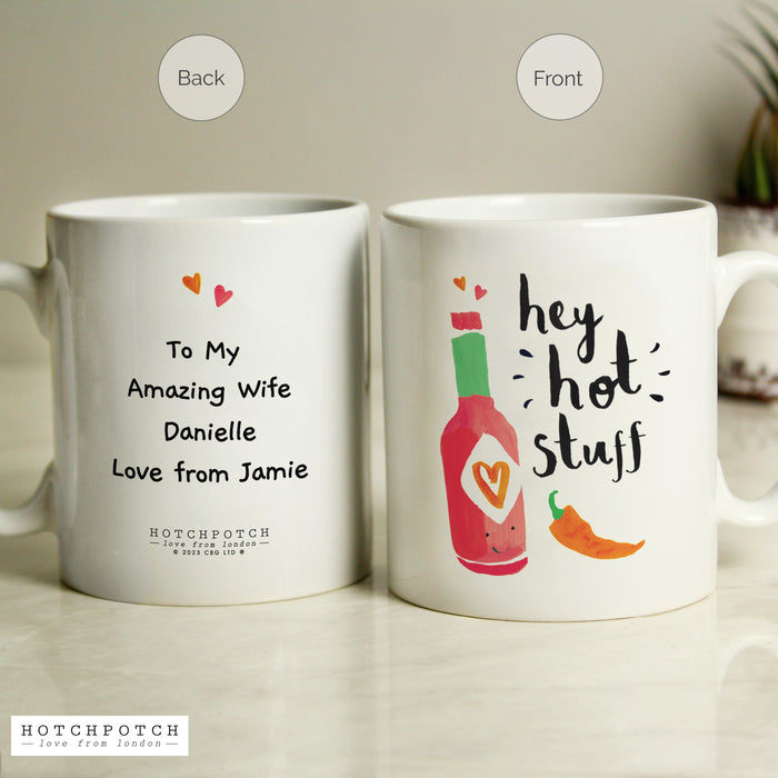 Personalised Hotchpotch Hot Stuff Mug - The Gift Cabin UK