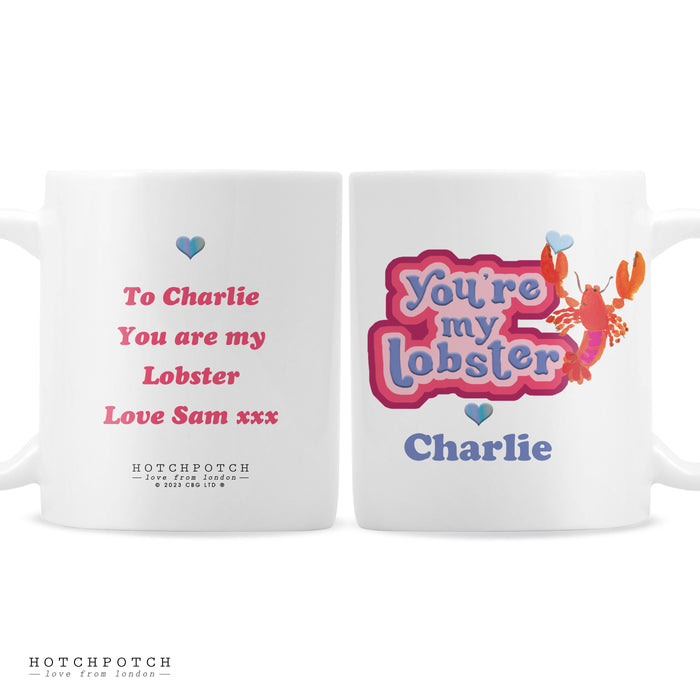 Personalised Hotchpotch Youre My Lobster Mug - The Gift Cabin UK