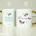 Personalised Hotchpotch Butterfly Gold Handle Mug - The Gift Cabin UK