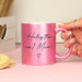 Personalised Pink Glitter Mug - The Gift Cabin UK