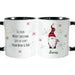 Personalised Gonk Family Black Handled Christmas Mug - Boy - The Gift Cabin UK