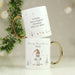 Personalised Christmas Gonk Gold Handed Mug - The Gift Cabin UK