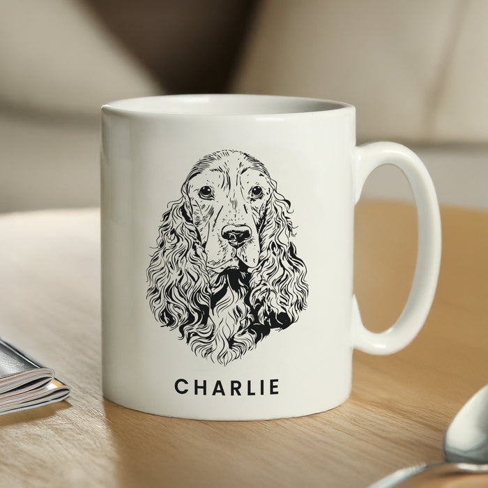 Personalised Dog Breed Mug