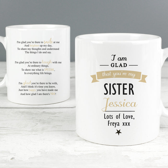 Personalised I Am Glad... Mug - The Gift Cabin UK