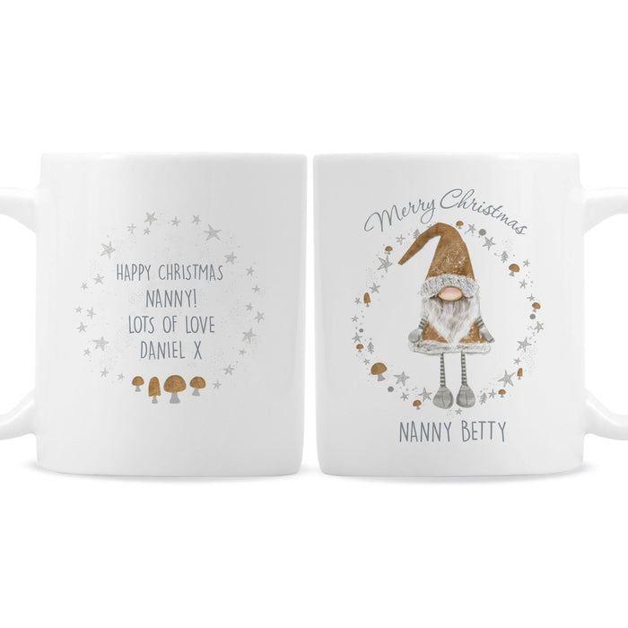 Personalised Christmas Gonk Mug - The Gift Cabin UK