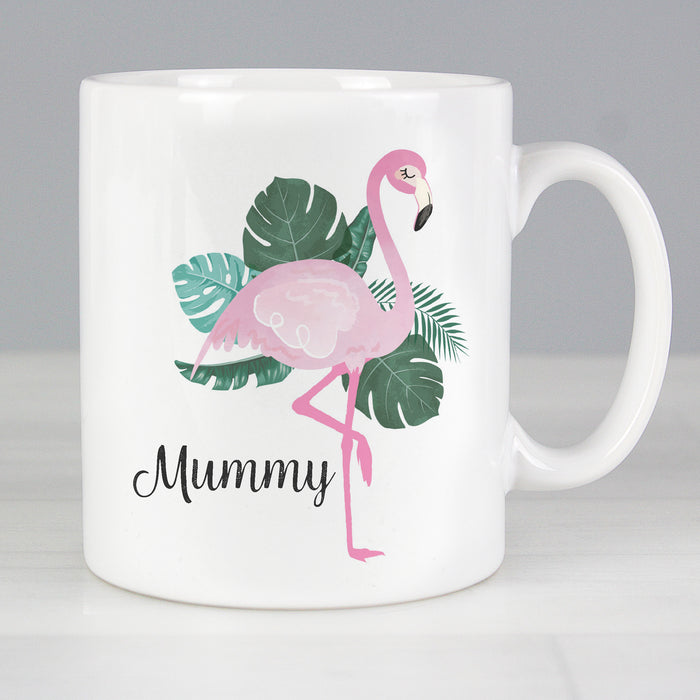 Personalised Flamingo Mug - The Gift Cabin UK