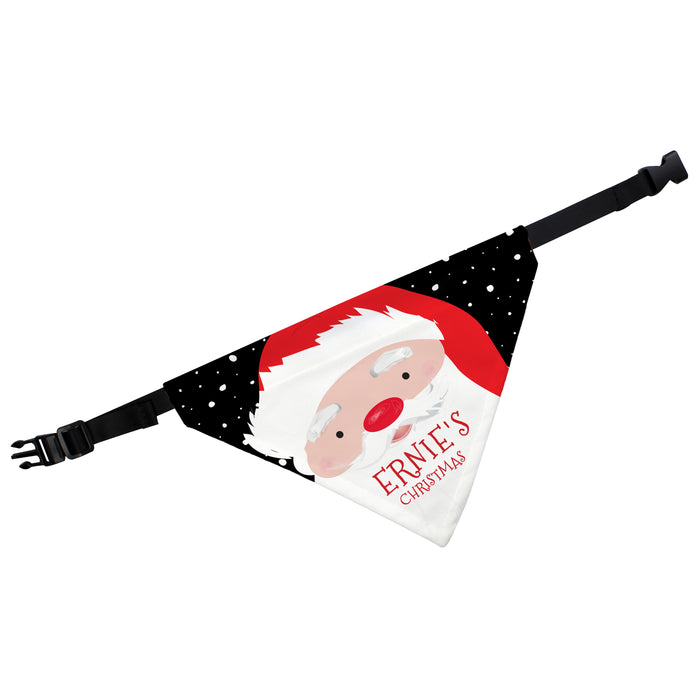 Personalised Santa Dog Bandana - The Gift Cabin UK