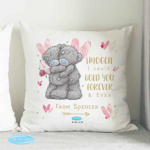 Personalised Me To You Hold You Forever Cushion - The Gift Cabin UK