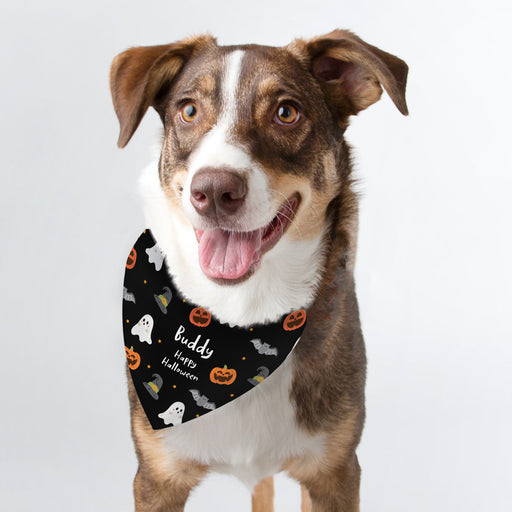 Personalised Halloween Dog Bandana - The Gift Cabin UK