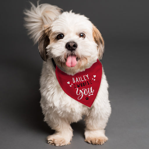 Personalised Woofs You Dog Bandana - The Gift Cabin UK