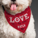 Personalised Love is... Dog Bandana - The Gift Cabin UK