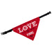 Personalised Love is... Dog Bandana - The Gift Cabin UK