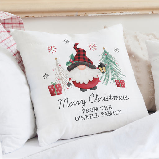 Personalised Gonk Christmas Cushion - The Gift Cabin UK