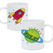 Personalised Space Plastic Mug - The Gift Cabin UK