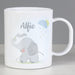 Personalised Hessian Elephant Plastic Mug - The Gift Cabin UK