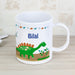 Personalised Dinosaur Plastic Mug - The Gift Cabin UK