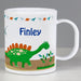 Personalised Dinosaur Plastic Mug - The Gift Cabin UK