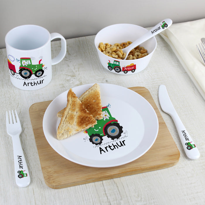 Personalised Tractor Plastic Mug - The Gift Cabin UK