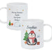 Personalised Christmas Penguin Plastic Mug - The Gift Cabin UK