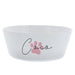 Personalised Pink Paw Print Plastic Cat Bowl - The Gift Cabin UK