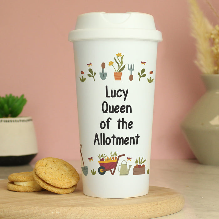 Personalised Gardening Travel Mug - The Gift Cabin UK