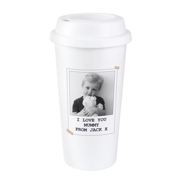 Personalised Photo Upload Travel Mug - The Gift Cabin UK