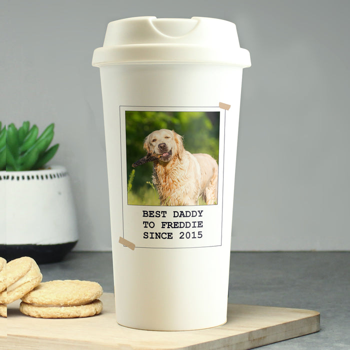 Personalised Photo Upload Travel Mug - The Gift Cabin UK