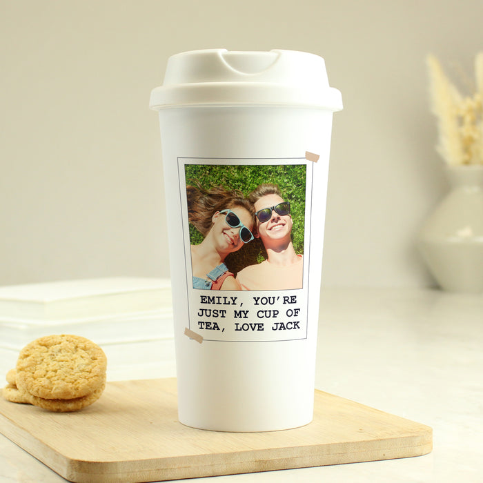 Personalised Photo Upload Travel Mug - The Gift Cabin UK