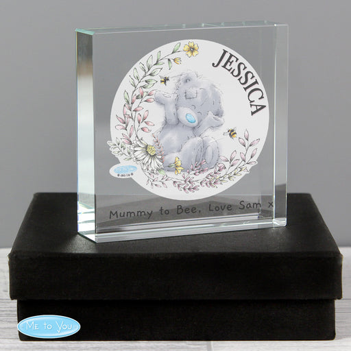 Personalised Me to You Bees Crystal Token - The Gift Cabin UK