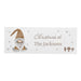 Personalised Christmas Gonk Wooden Block Sign - The Gift Cabin UK