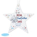 Personalised Me to You Godfather Wooden Star Decoration - The Gift Cabin UK