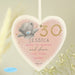 Personalised Me To You Sparkle & Shine Birthday Wooden Heart Decoration - The Gift Cabin UK