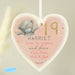 Personalised Me To You Sparkle & Shine Birthday Wooden Heart Decoration - The Gift Cabin UK