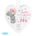 Personalised Me To You If... Were Flowers Wooden Heart Decoration - The Gift Cabin UK