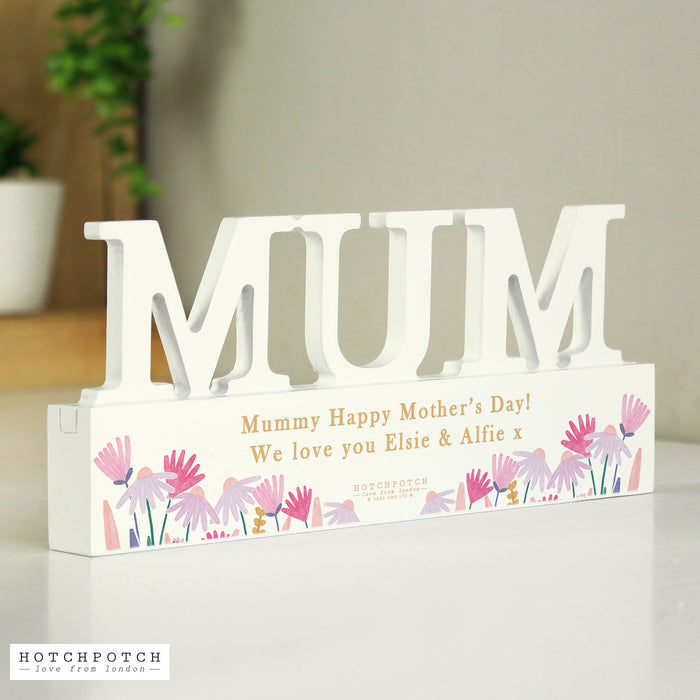 Personalised Hotchpotch Wild Flower Mum Ornament - The Gift Cabin UK