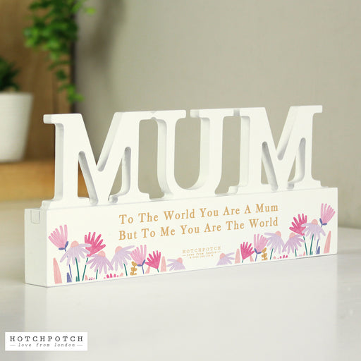 Personalised Hotchpotch Wild Flower Mum Ornament - The Gift Cabin UK