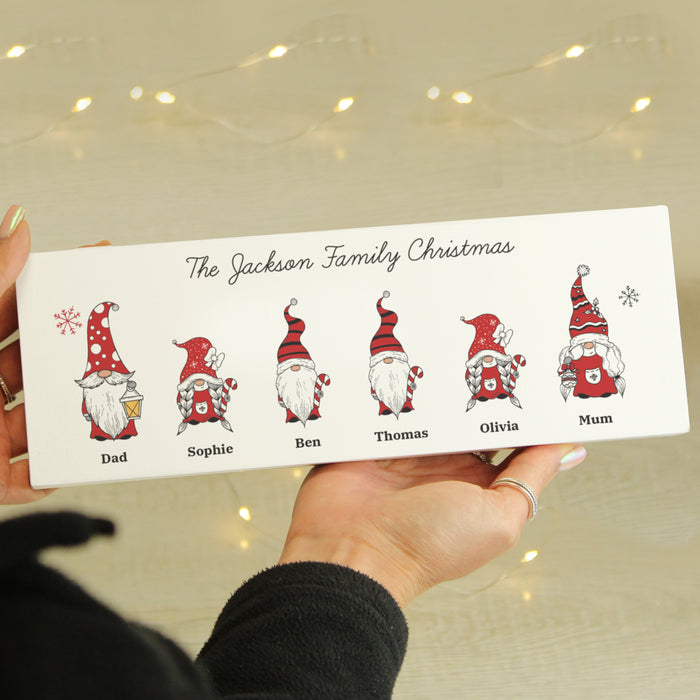 Personalised Gonk Family Mantle Christmas Decoration - The Gift Cabin UK