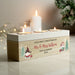 Personalised Christmas Gonk Triple Tea Light Box - The Gift Cabin UK