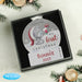 Personalised First Christmas Tiny Tatty Teddy Acrylic Snow Globe Decoration - The Gift Cabin UK