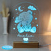 Personalised Tiny Tatty Teddy Wooden Based LED Light - The Gift Cabin UK