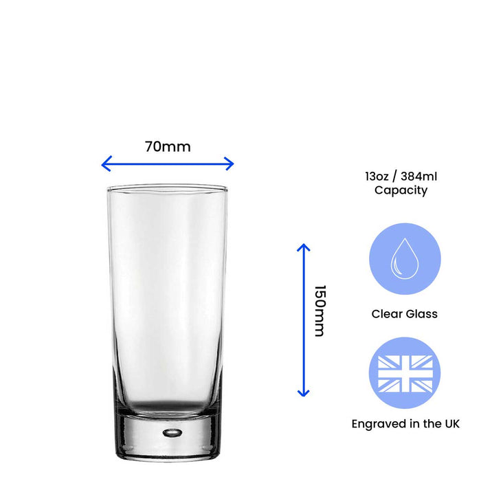 Engraved Hiball Tumbler with Slainte Design, Add a Personalised Message to the Reverse - The Gift Cabin UK