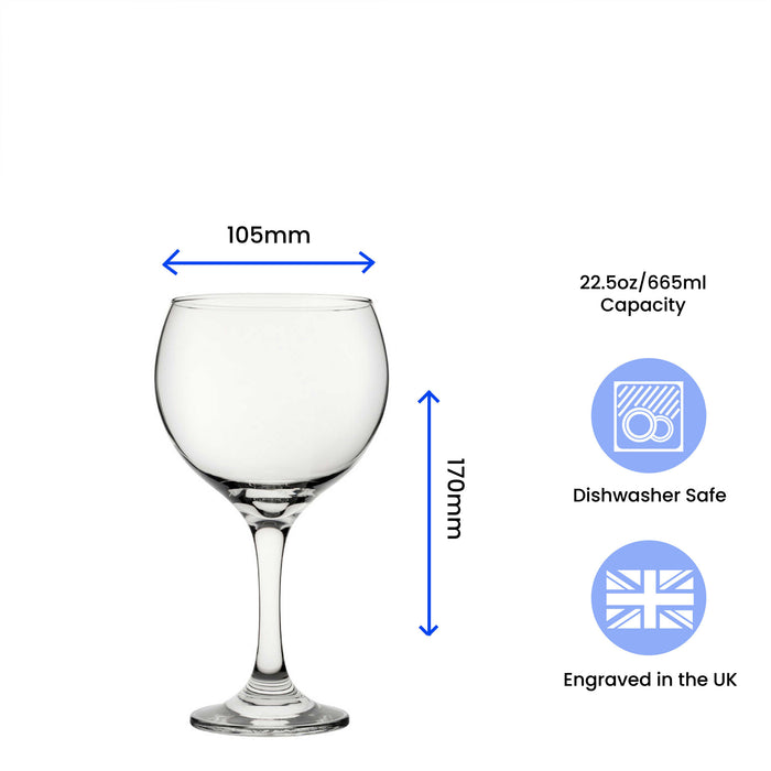 To The Best Farter In The World - Engraved Novelty Gin Balloon Cocktail Glass - The Gift Cabin UK